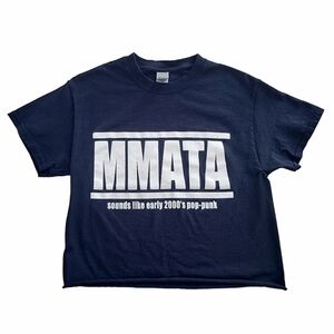 3/$15 🔴 Meet Me @ The Altar Pop Punk Emo Navy Cropped Band T-Shirt